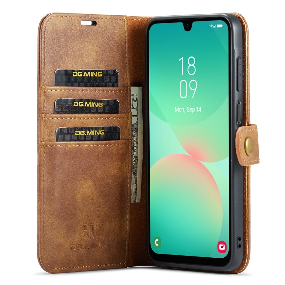 Cartera Magnet Wallet Samsung Galaxy A26 Cognac