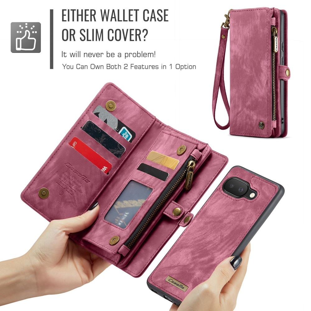 Cartera Multi-Slot Google Pixel 9a Rojo