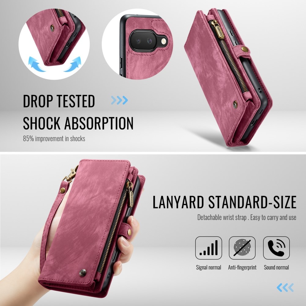 Cartera Multi-Slot Google Pixel 9a Rojo