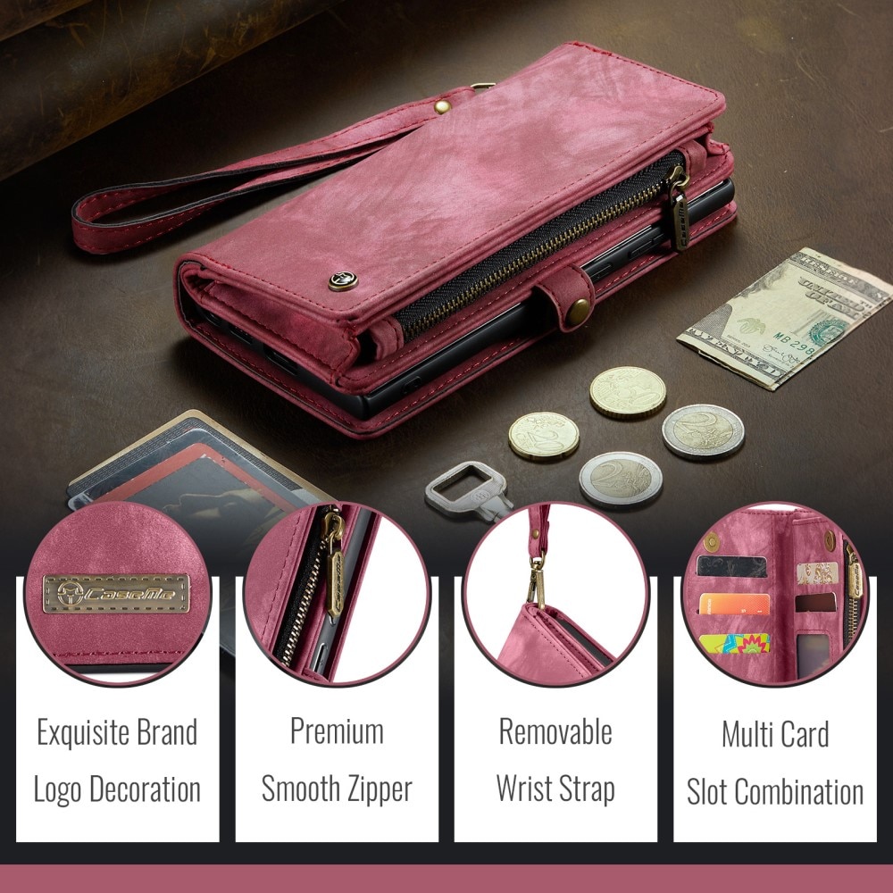 Cartera Multi-Slot Google Pixel 9a Rojo