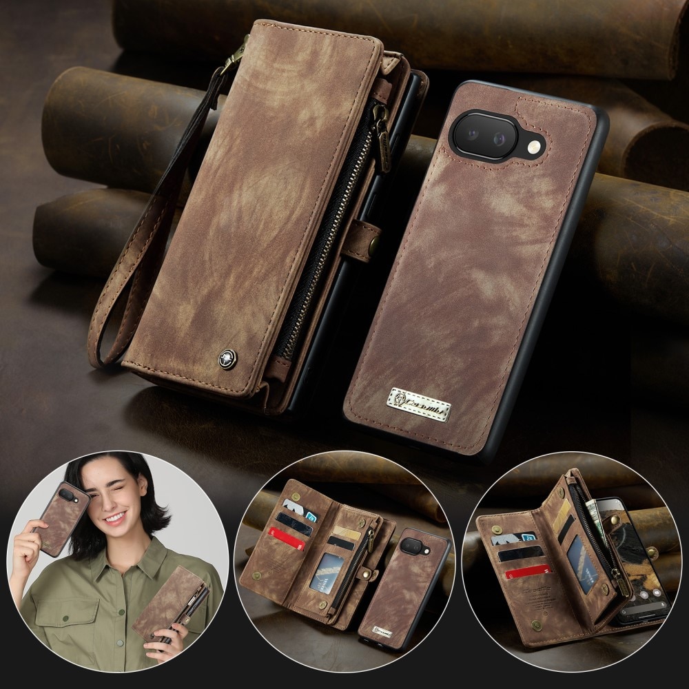 Cartera Multi-Slot Google Pixel 9a Marrón
