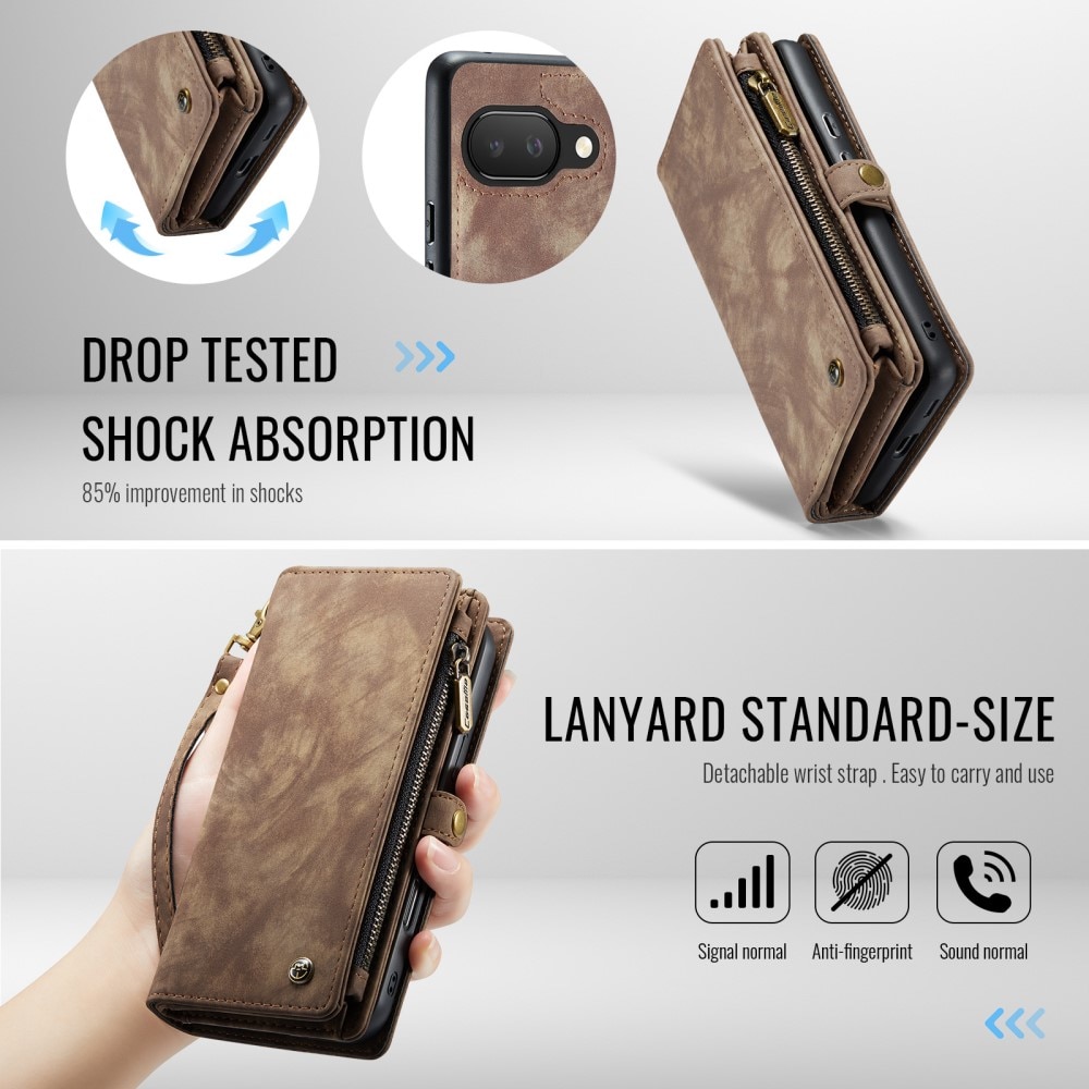 Cartera Multi-Slot Google Pixel 9a Marrón