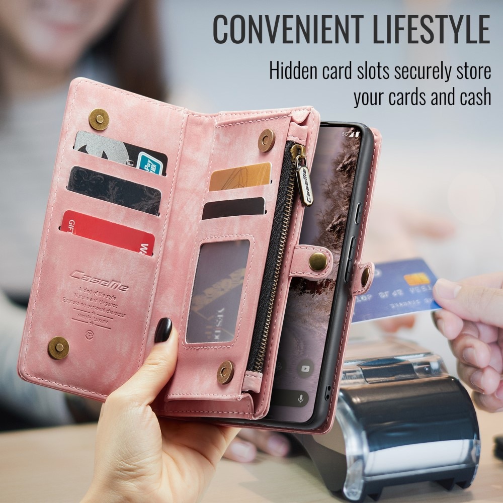 Cartera Multi-Slot Google Pixel 9a Rosa