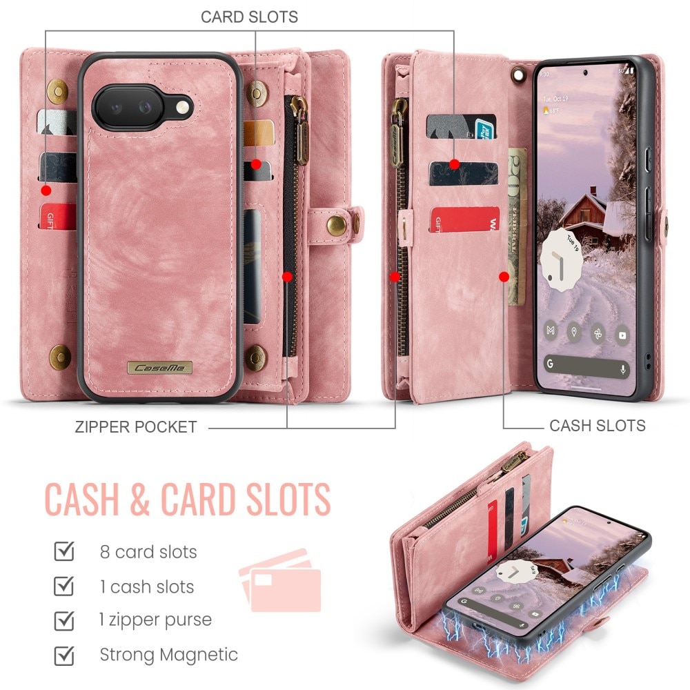 Cartera Multi-Slot Google Pixel 9a Rosa