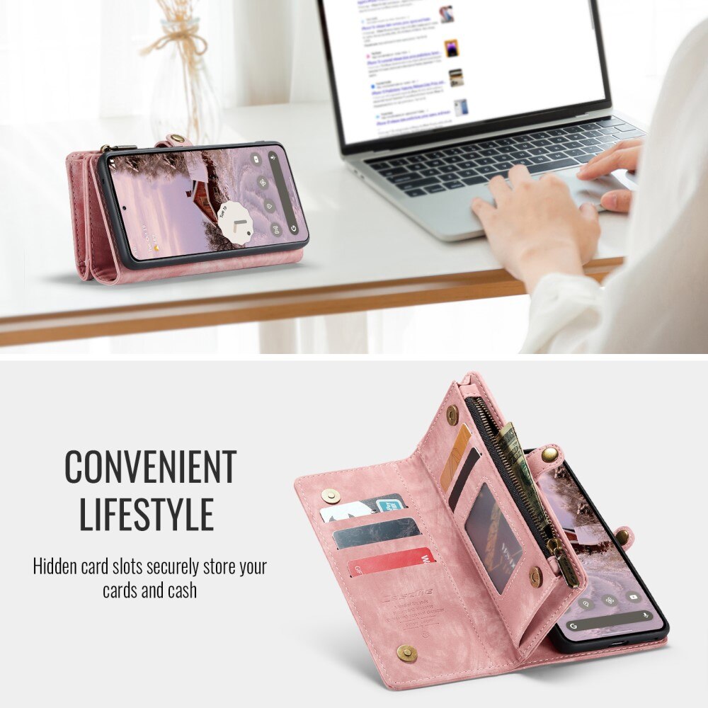 Cartera Multi-Slot Google Pixel 9a Rosa
