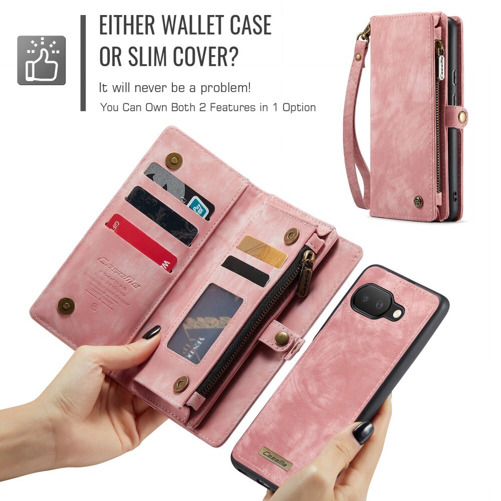 Cartera Multi-Slot Google Pixel 9a Rosa