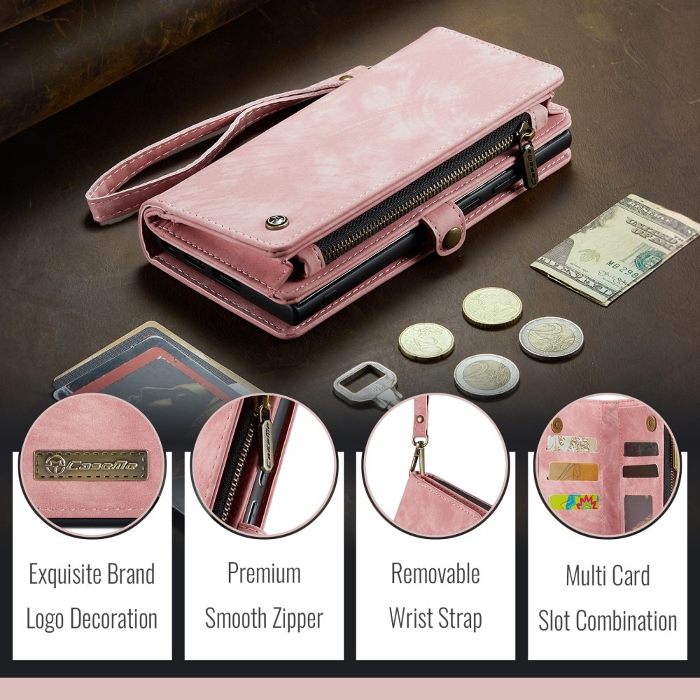 Cartera Multi-Slot Google Pixel 9a Rosa