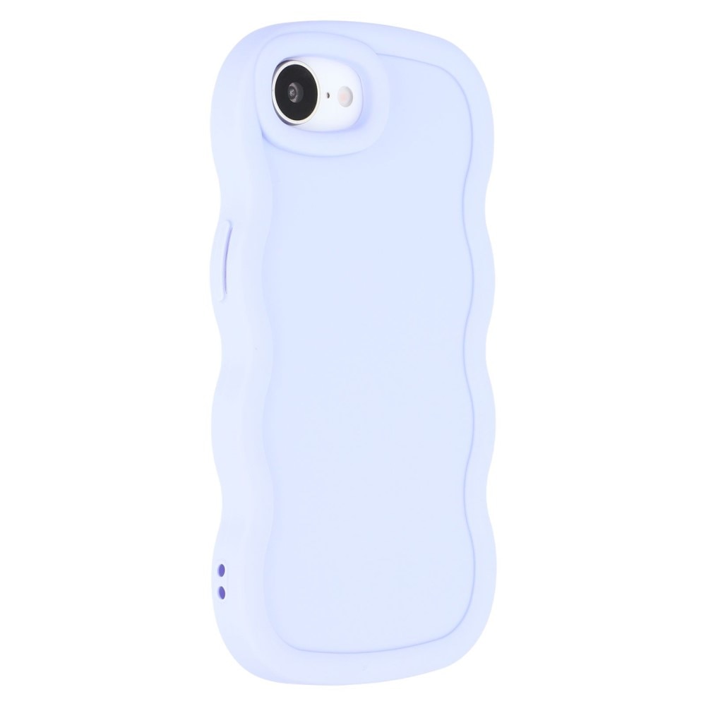 Funda TPU Wavy Edge iPhone 16e Púrpura