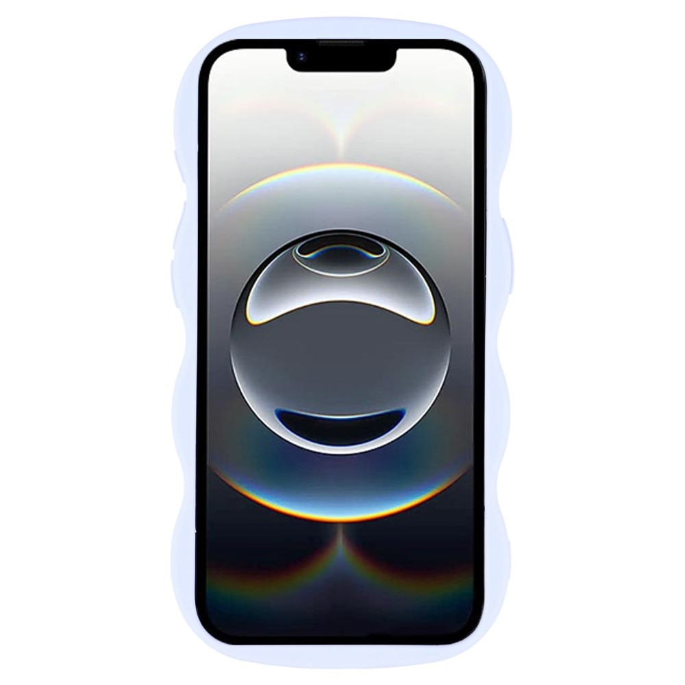 Funda TPU Wavy Edge iPhone 16e Púrpura