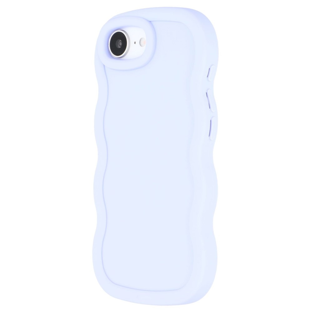 Funda TPU Wavy Edge iPhone 16e Púrpura