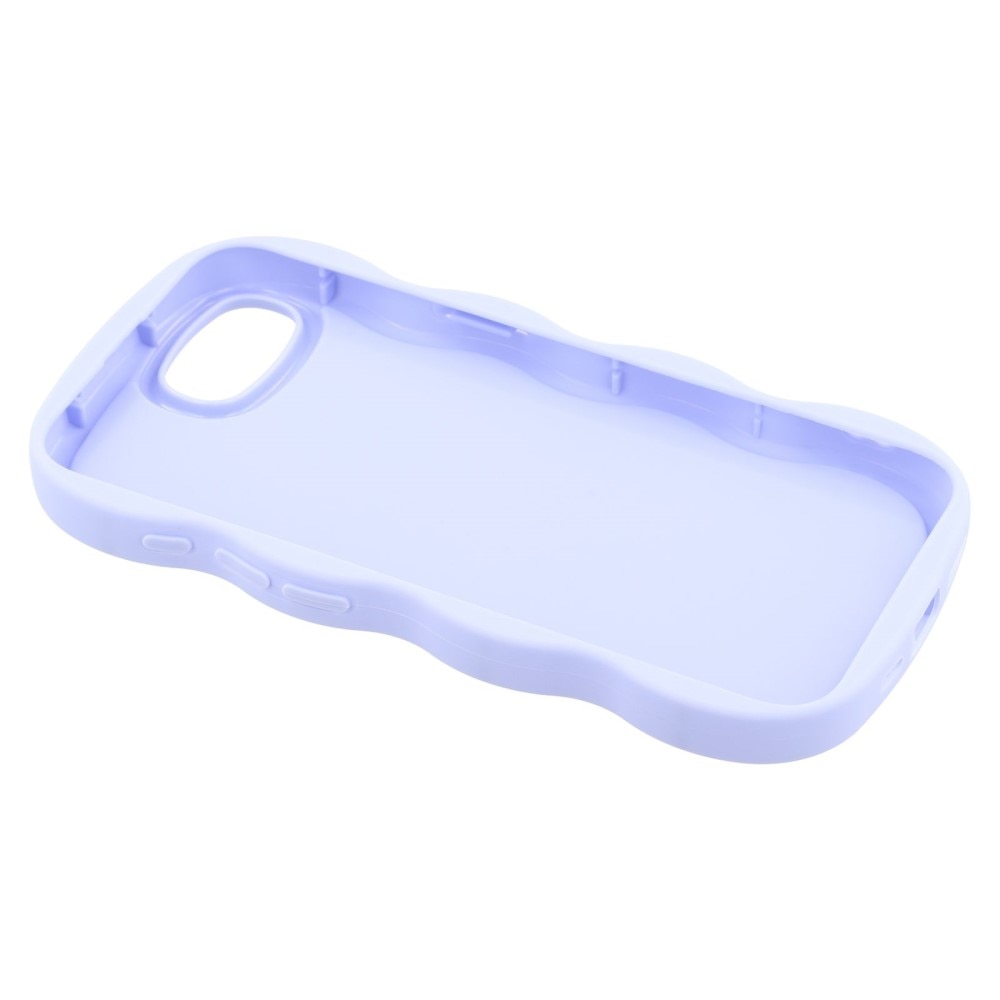 Funda TPU Wavy Edge iPhone 16e Púrpura