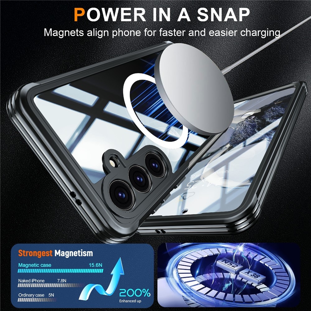 Premium Funda Full Protection Samsung Galaxy S25 Plus Black