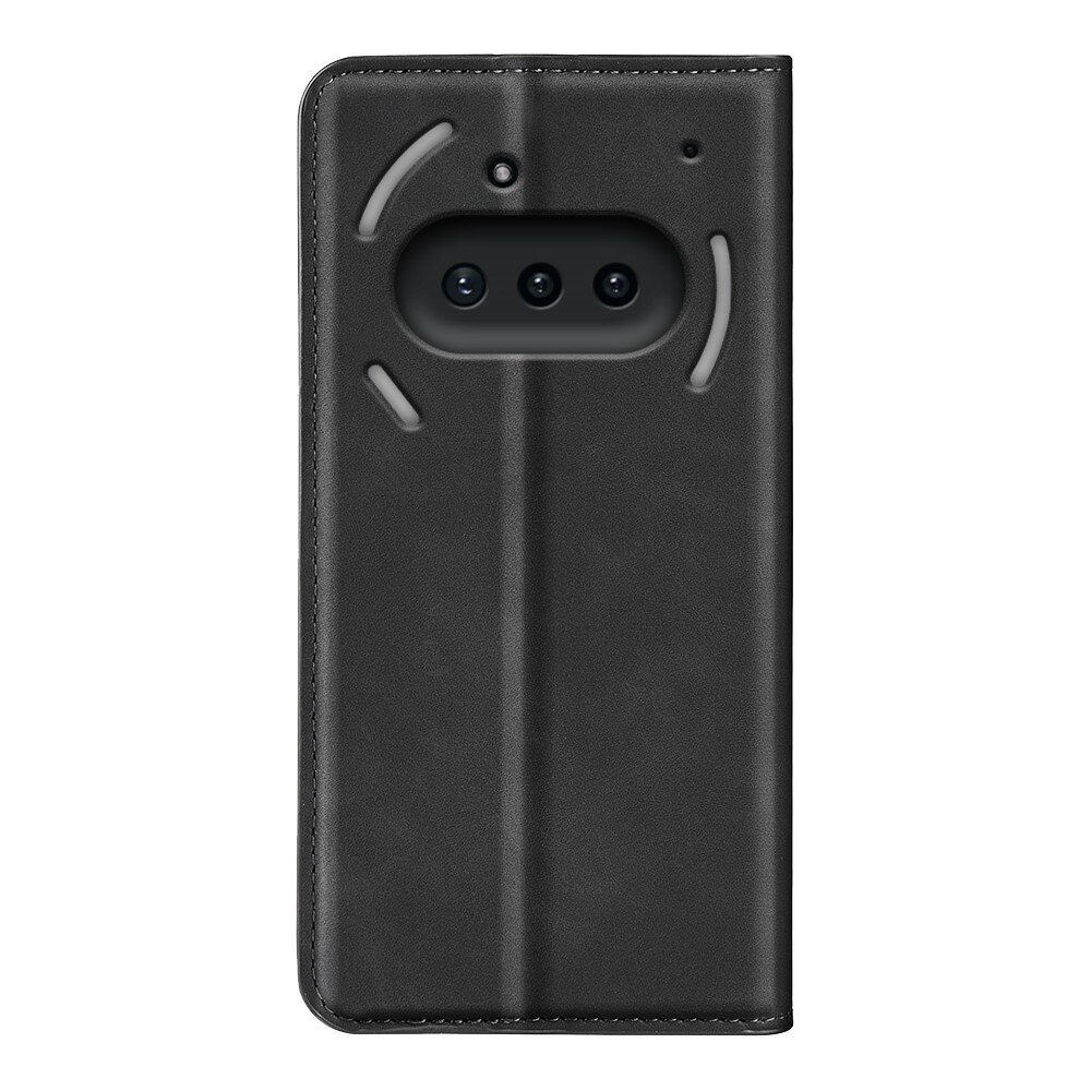 Funda delgada cartera Nothing Phone 3a Negro