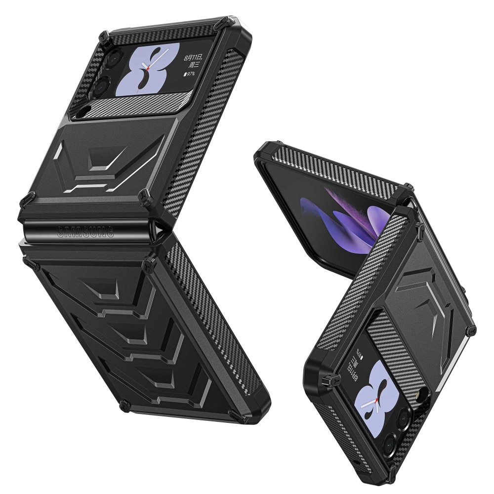 Funda Tactical Full Protection Samsung Galaxy Z Flip 3 Negro