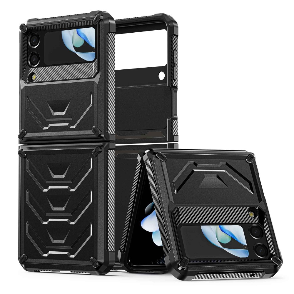 Funda Tactical Full Protection Samsung Galaxy Z Flip 4 Negro