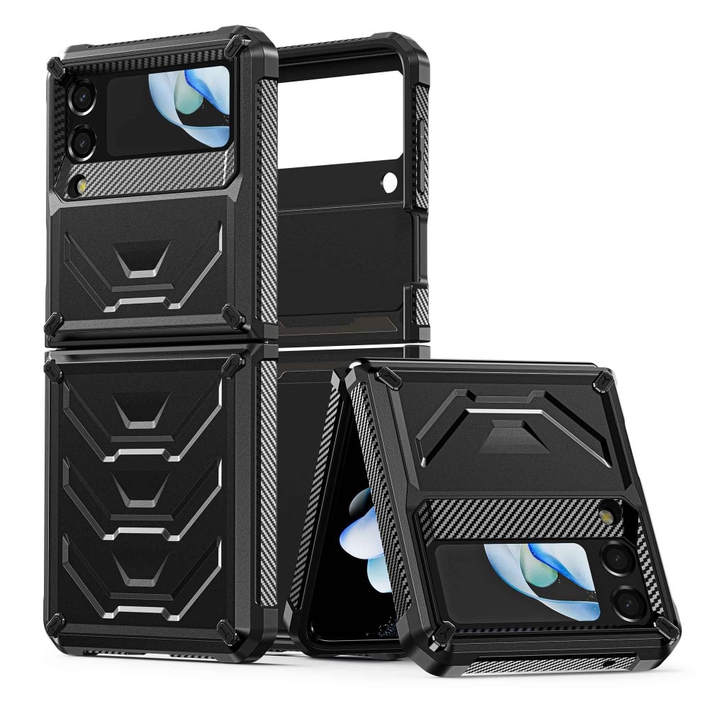 Funda Tactical Full Protection Samsung Galaxy Z Flip 4 Negro