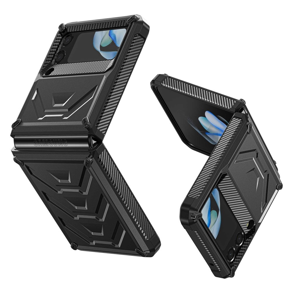 Funda Tactical Full Protection Samsung Galaxy Z Flip 4 Negro