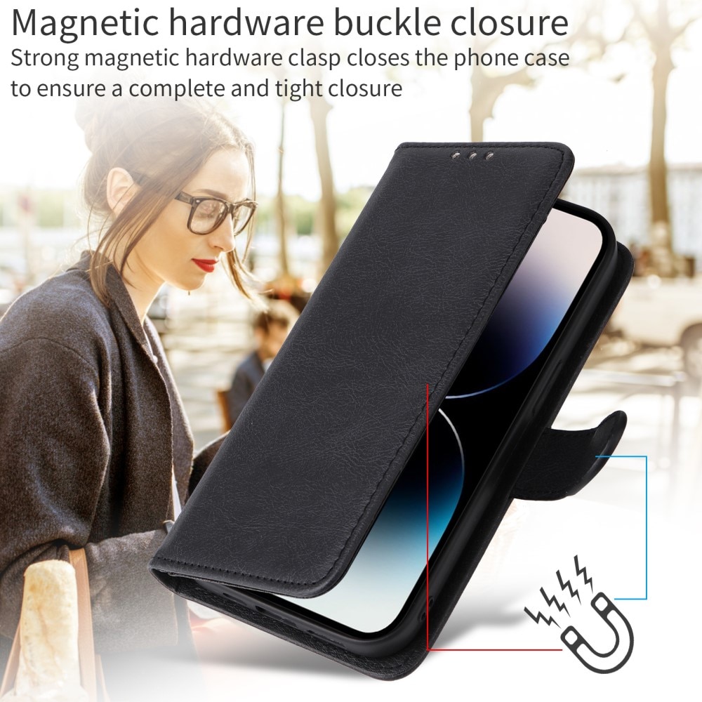 Funda magnética iPhone 16e negro