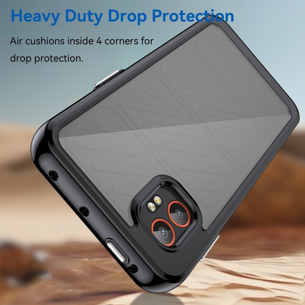 Funda híbrida para Samsung Galaxy Xcover 7 Pro Negro