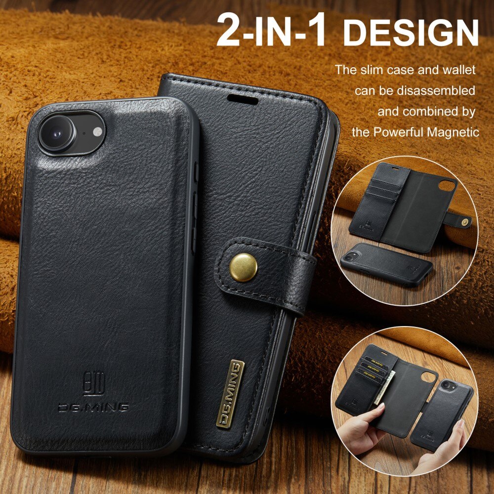 Cartera Magnet Wallet iPhone 16e Black