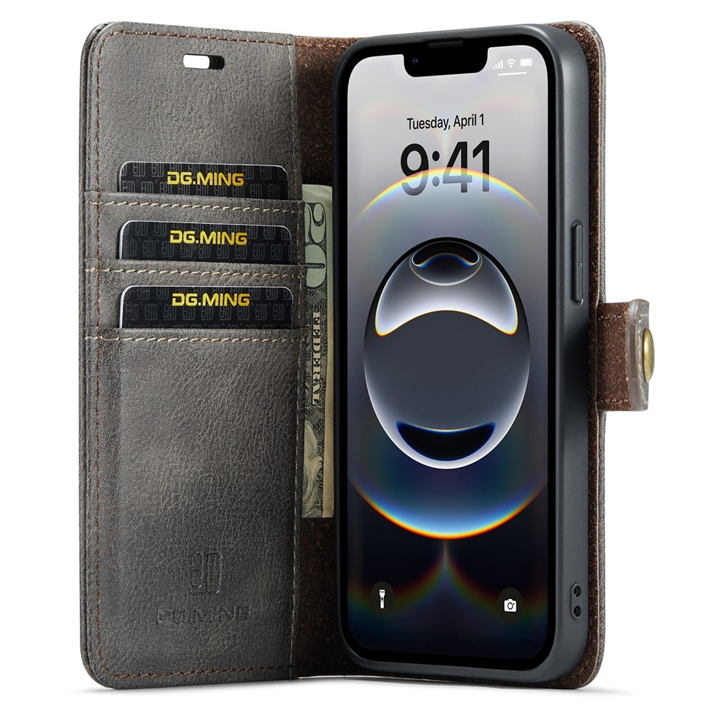 Cartera Magnet Wallet iPhone 16e Brown