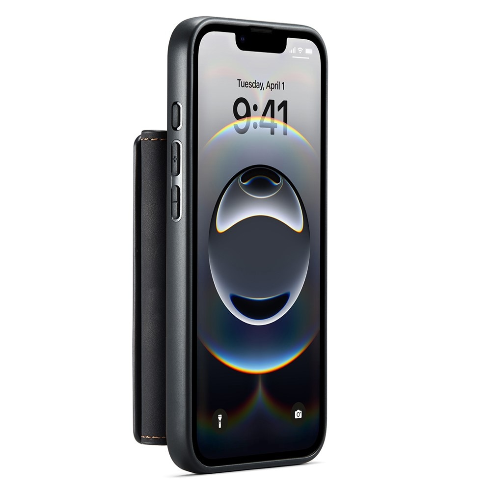 Funda Magnetic Card Slot iPhone 16e Black