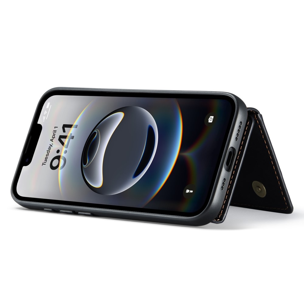 Funda Magnetic Card Slot iPhone 16e Black