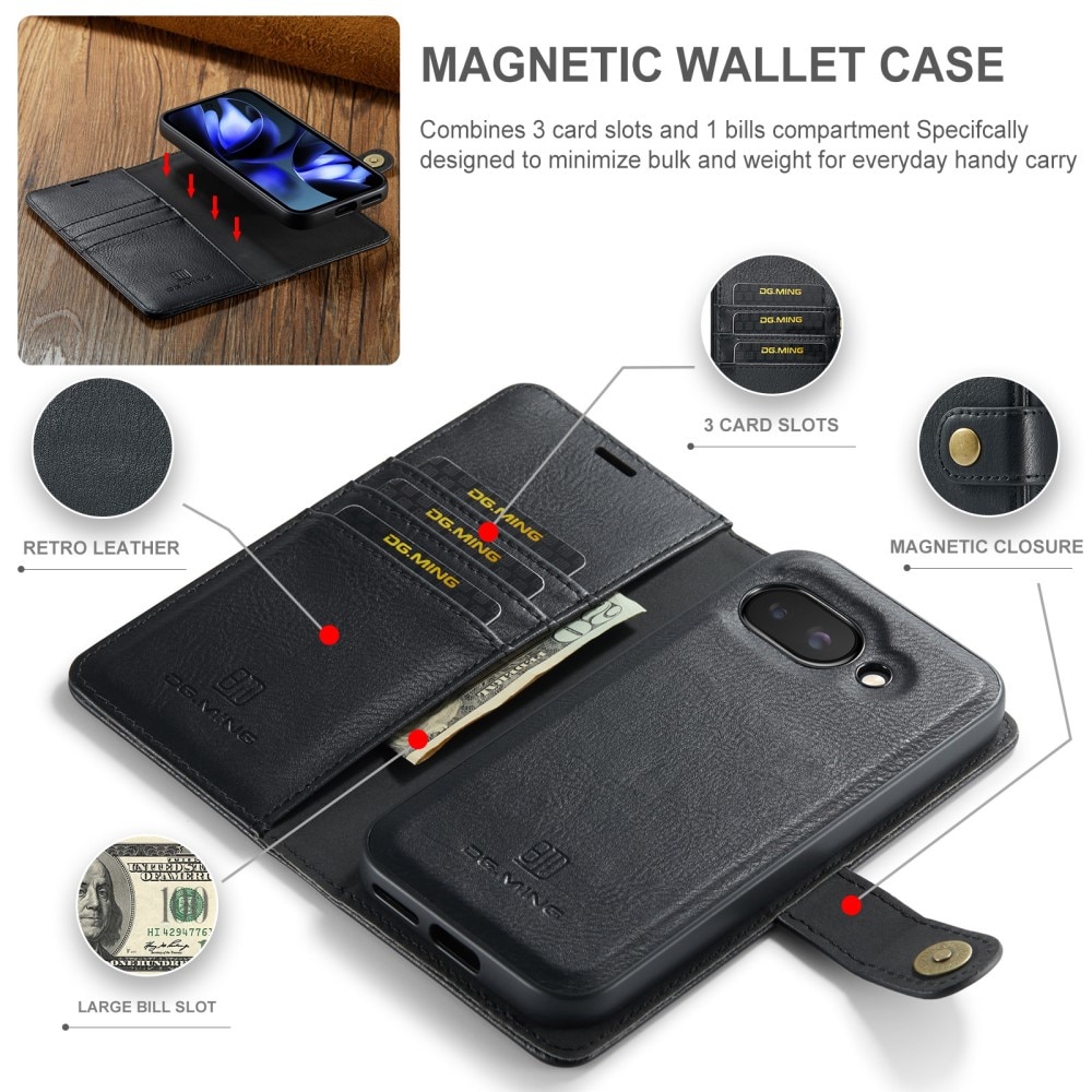 Cartera Magnet Wallet Google Pixel 9a Black