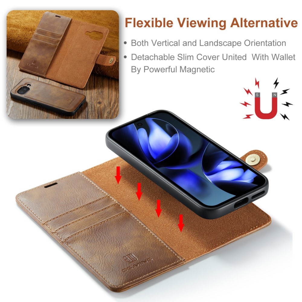 Cartera Magnet Wallet Google Pixel 9a Cognac