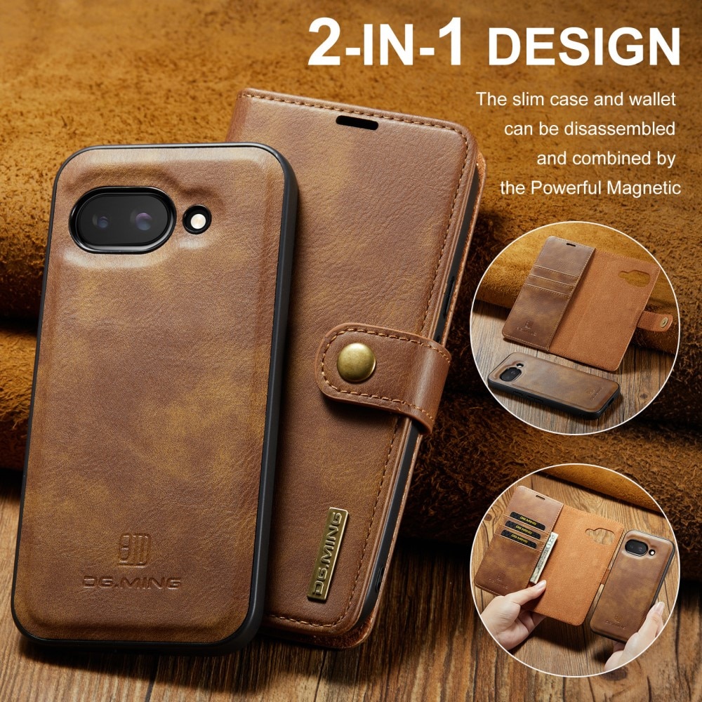 Cartera Magnet Wallet Google Pixel 9a Cognac