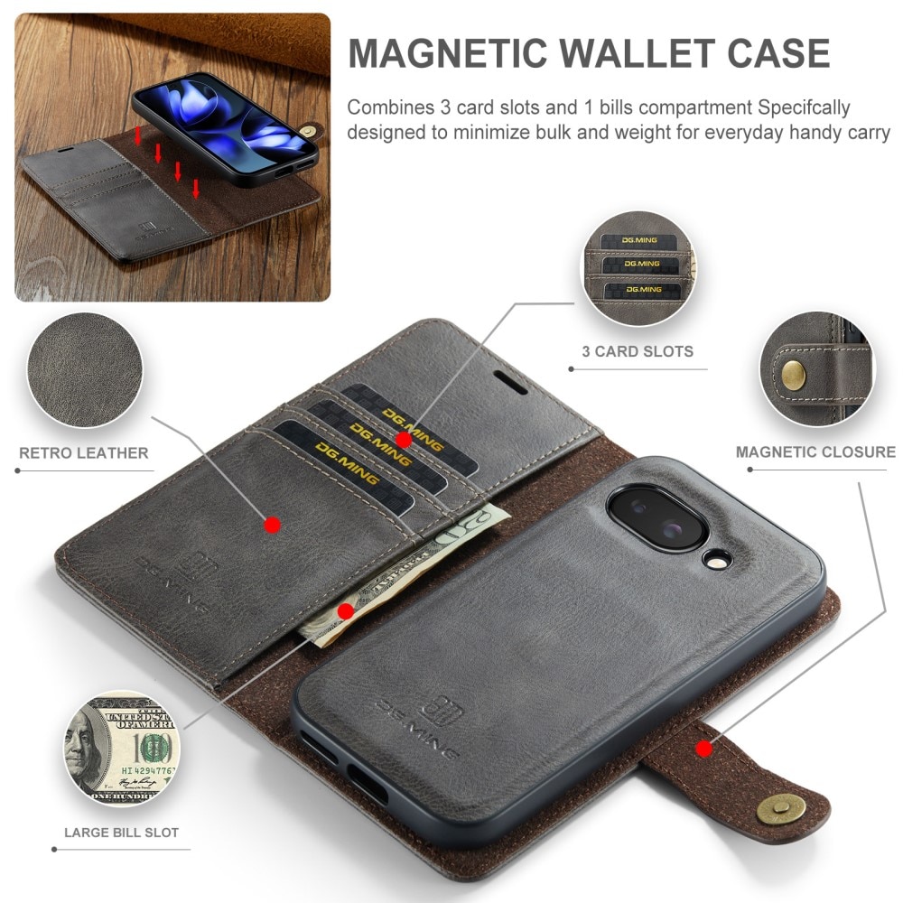 Cartera Magnet Wallet Google Pixel 9a Brown