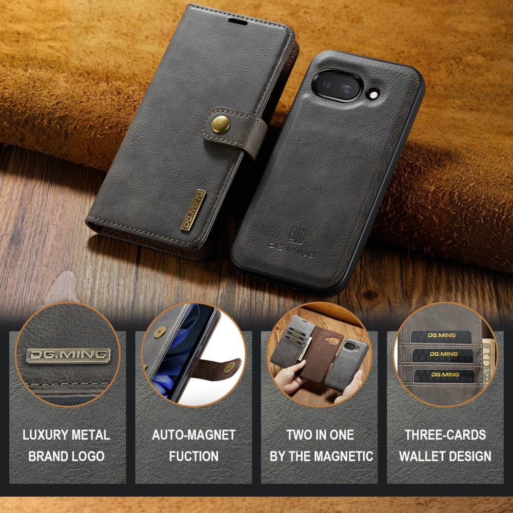 Cartera Magnet Wallet Google Pixel 9a Brown