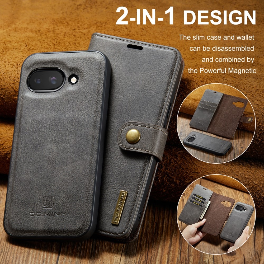 Cartera Magnet Wallet Google Pixel 9a Brown