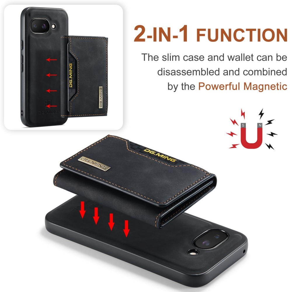 Funda Magnetic Card Slot Google Pixel 9a Black