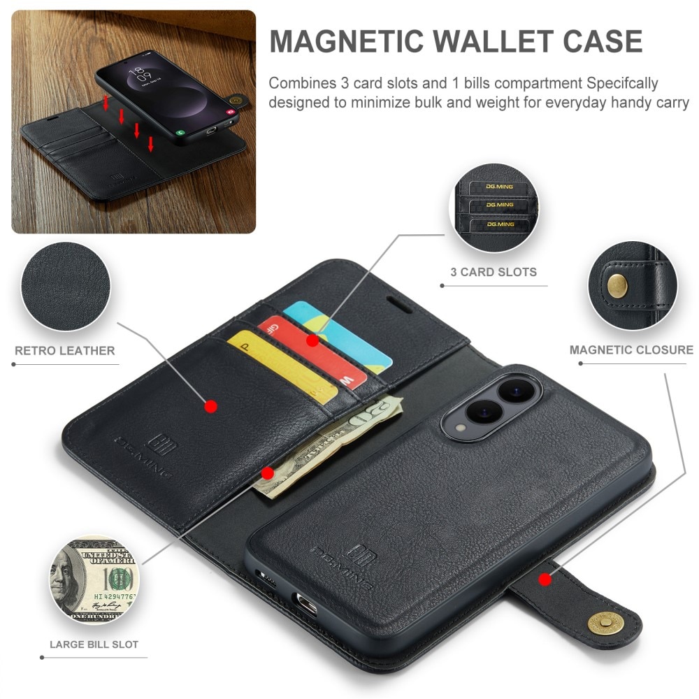 Cartera Magnet Wallet Samsung Galaxy S25 Edge Black