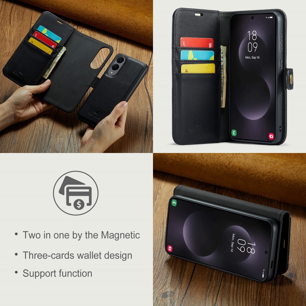 Cartera Magnet Wallet Samsung Galaxy S25 Edge Black