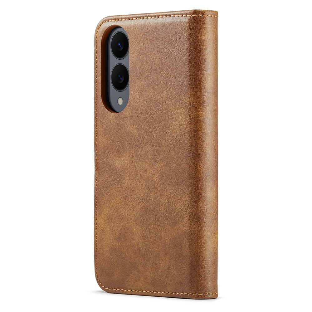 Cartera Magnet Wallet Samsung Galaxy S25 Edge Cognac