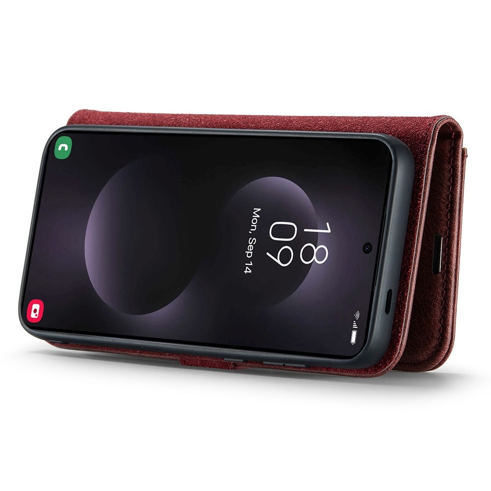 Cartera Magnet Wallet Samsung Galaxy S25 Edge Red