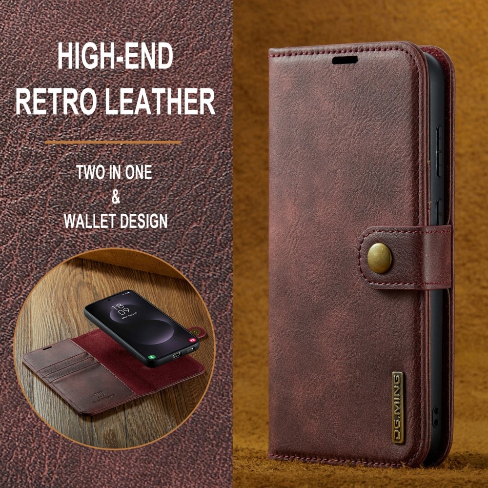 Cartera Magnet Wallet Samsung Galaxy S25 Edge Red