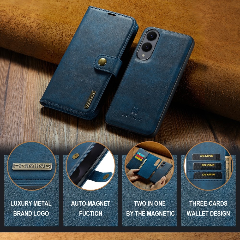 Cartera Magnet Wallet Samsung Galaxy S25 Edge Blue