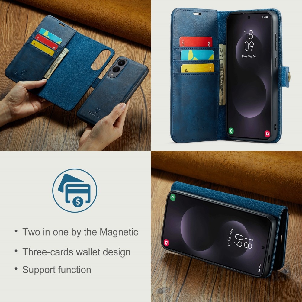 Cartera Magnet Wallet Samsung Galaxy S25 Edge Blue