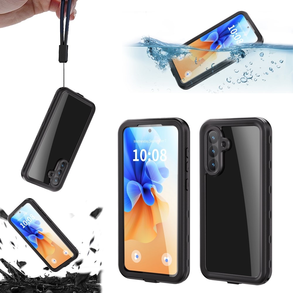 Funda Híbrida Impermeable Samsung Galaxy A56 transparente