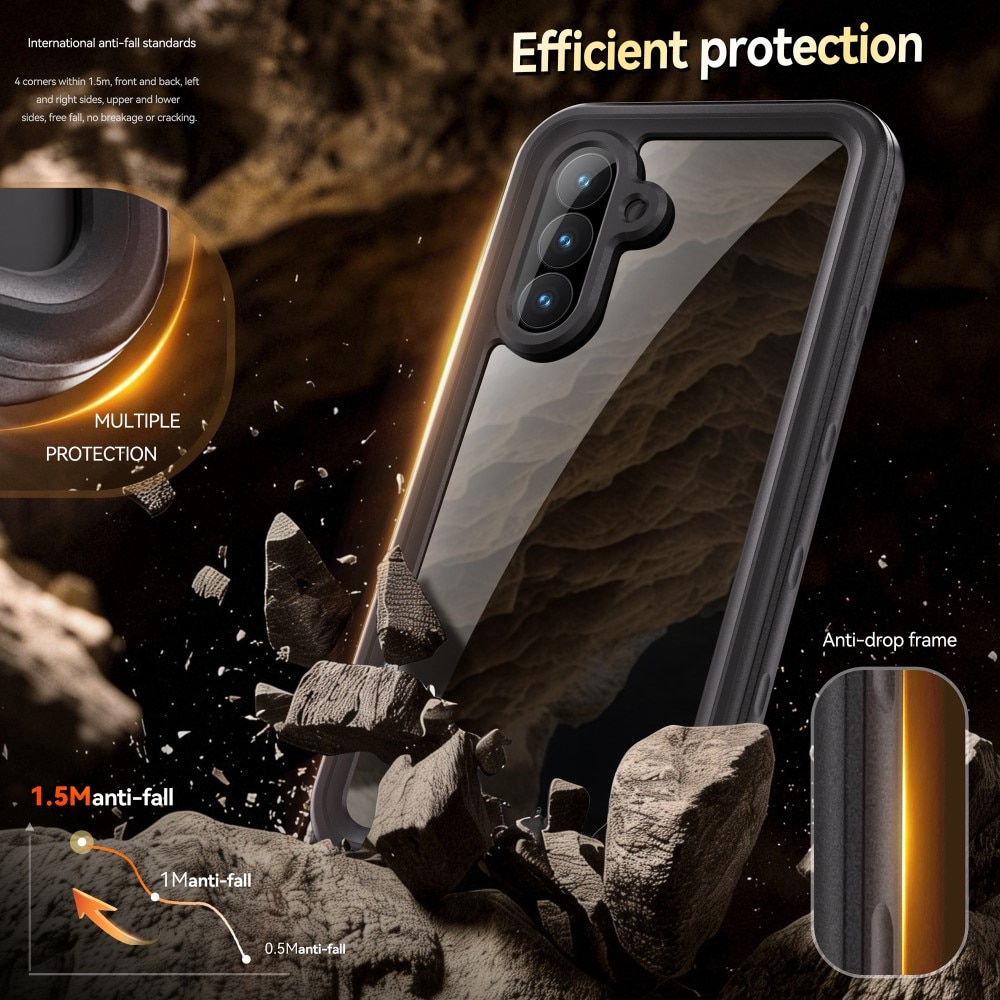 Funda Híbrida Impermeable Samsung Galaxy A56 transparente