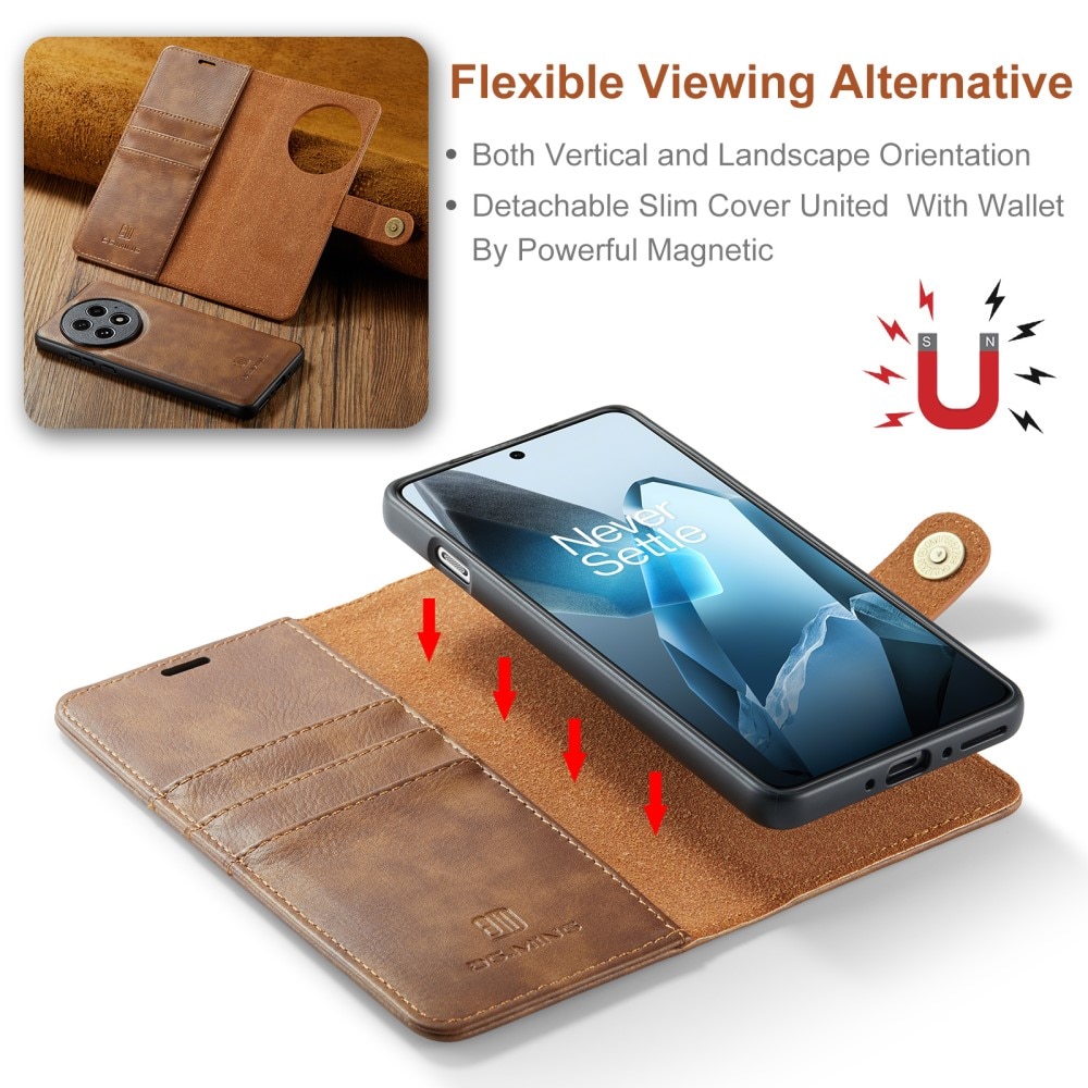 Cartera Magnet Wallet  OnePlus 13 Cognac