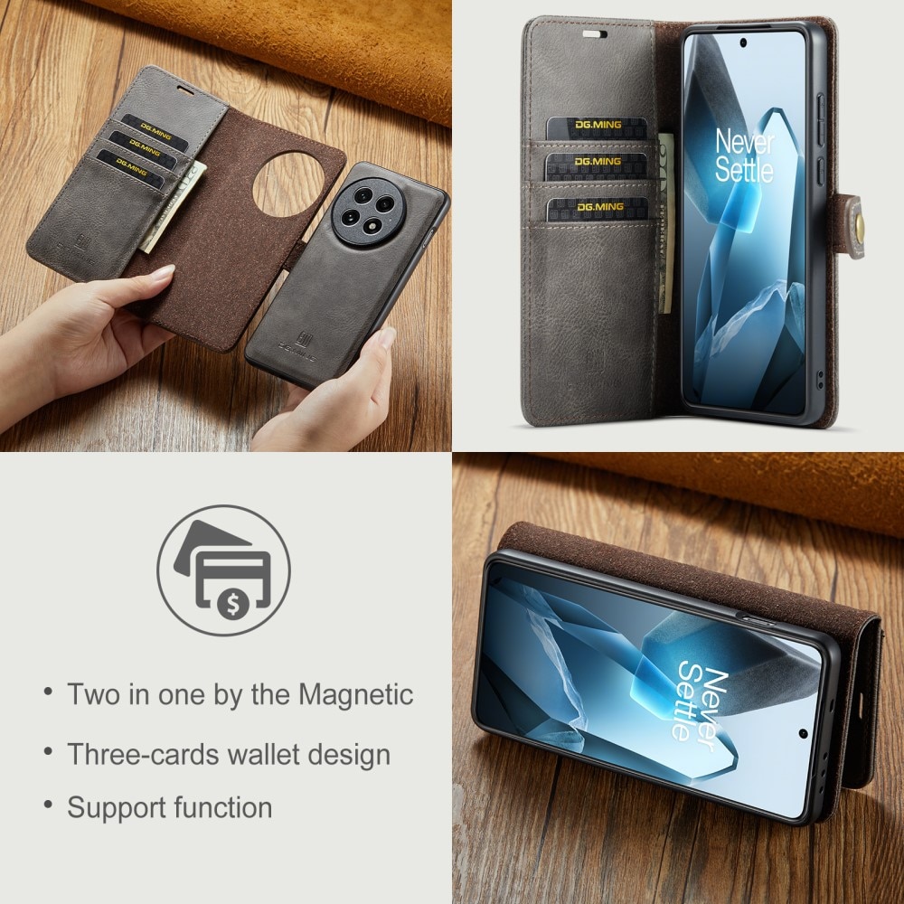 Cartera Magnet Wallet  OnePlus 13 Brown