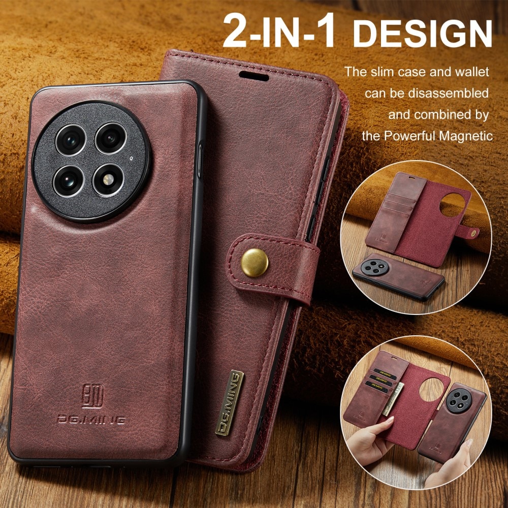 Cartera Magnet Wallet  OnePlus 13 Red