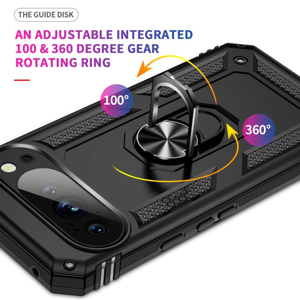 Funda híbrida Tech Ring Google Pixel 10 Pro negro