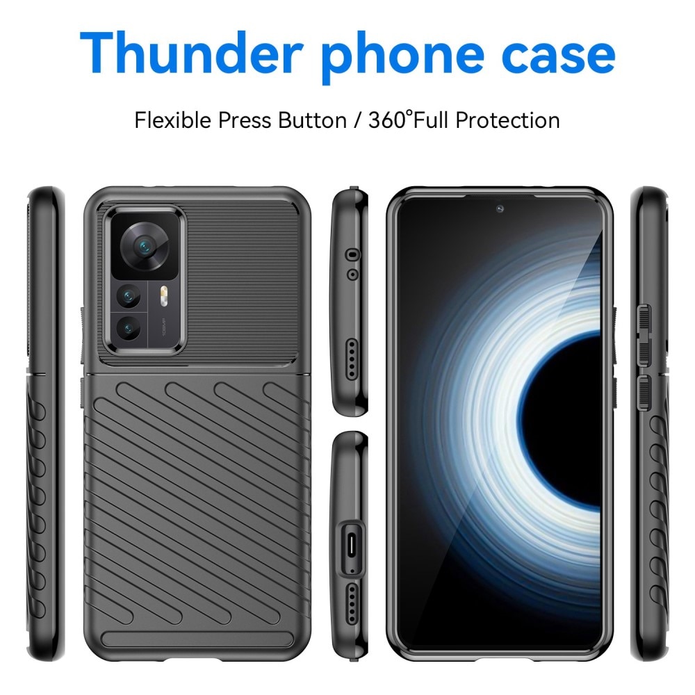 Funda Thunder TPU Xiaomi 12T/12T Pro Negro