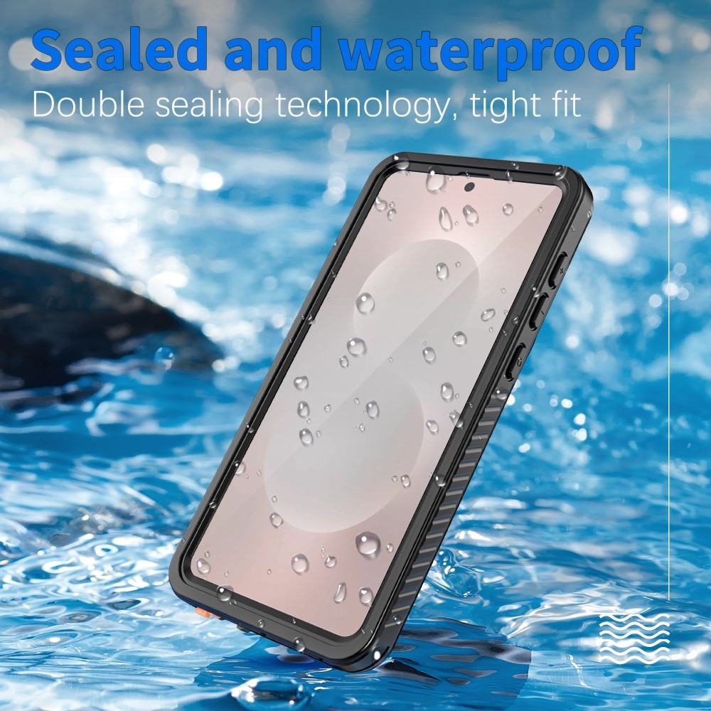 Funda Híbrida Impermeable Samsung Galaxy S25 Edge transparente