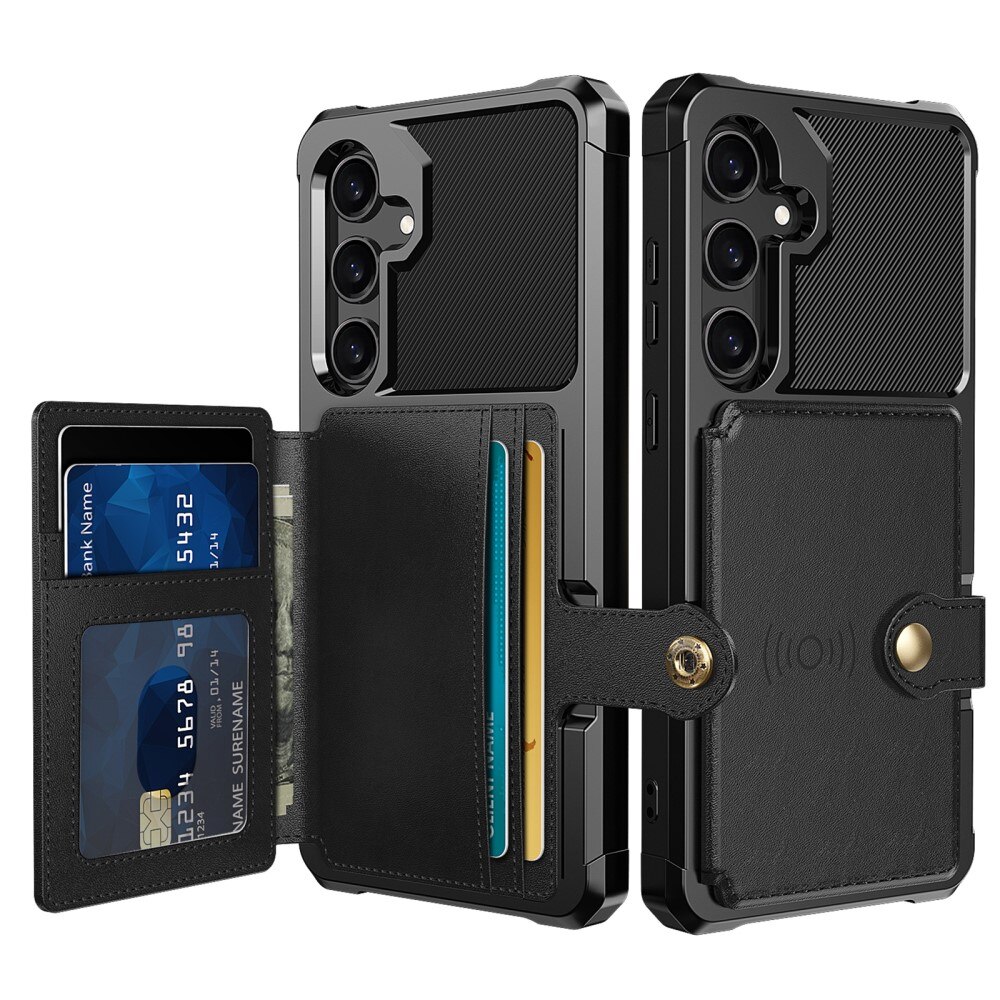 Funda con tarjetero Tough Multi-slot Samsung Galaxy A36 Negro